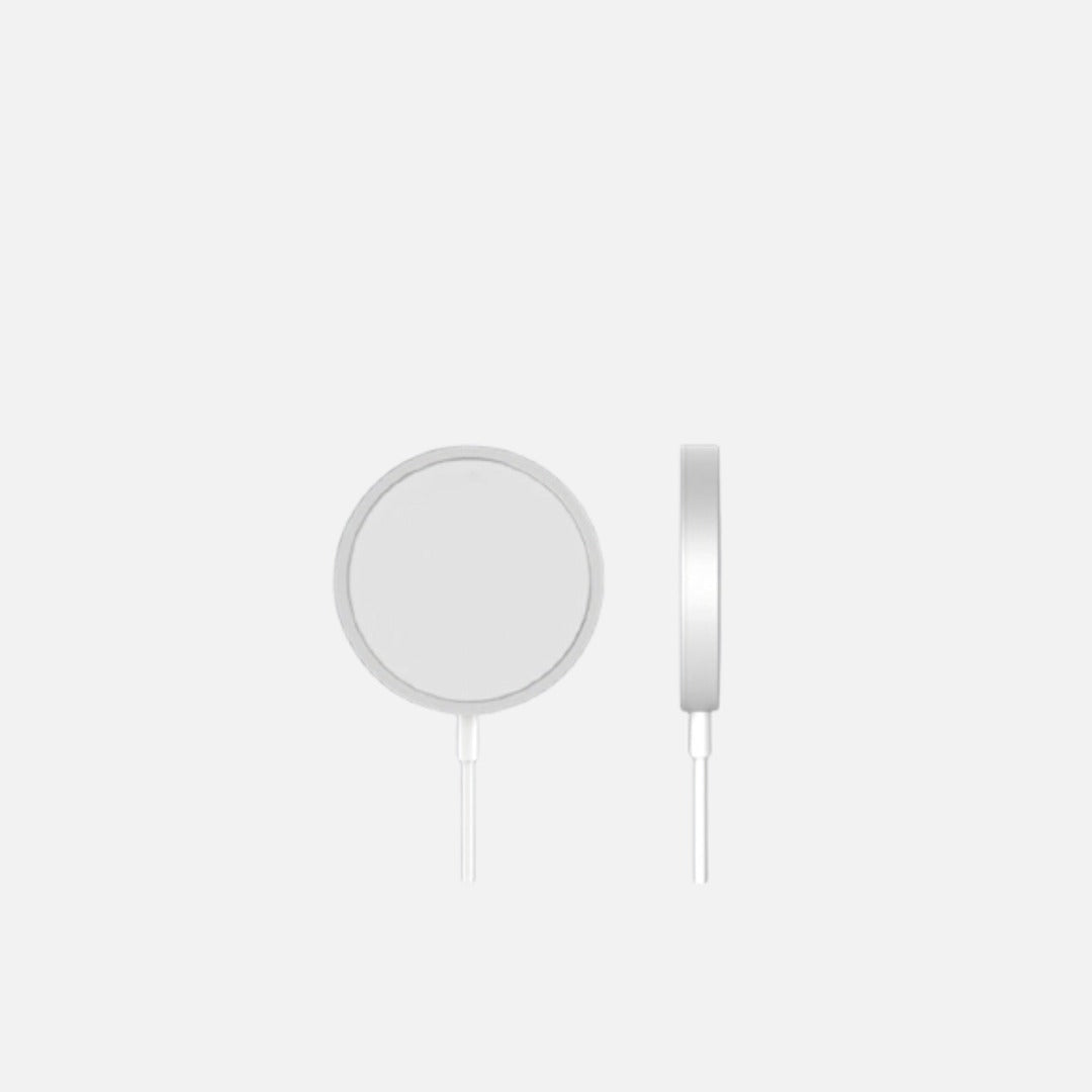 Magnetic Wireless Charger — 15W Fast Charging Pad for iPhone 12 13 14 15 (EU & US Plug)